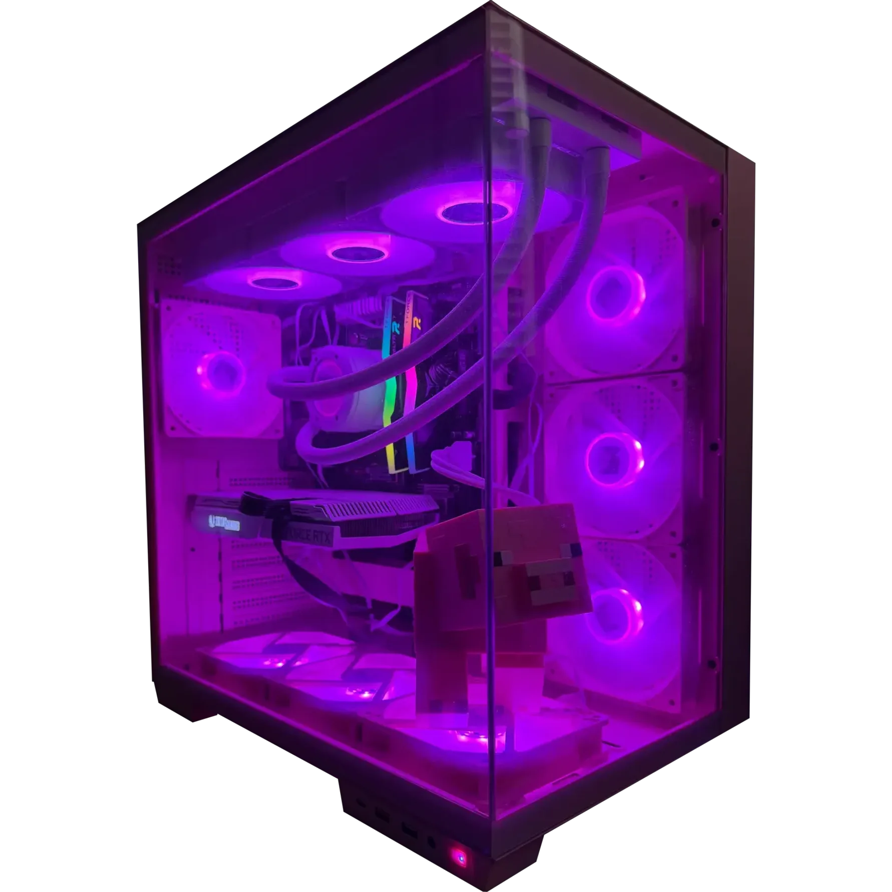 PIGLTN, a real custom PC built by Helix Tech Market